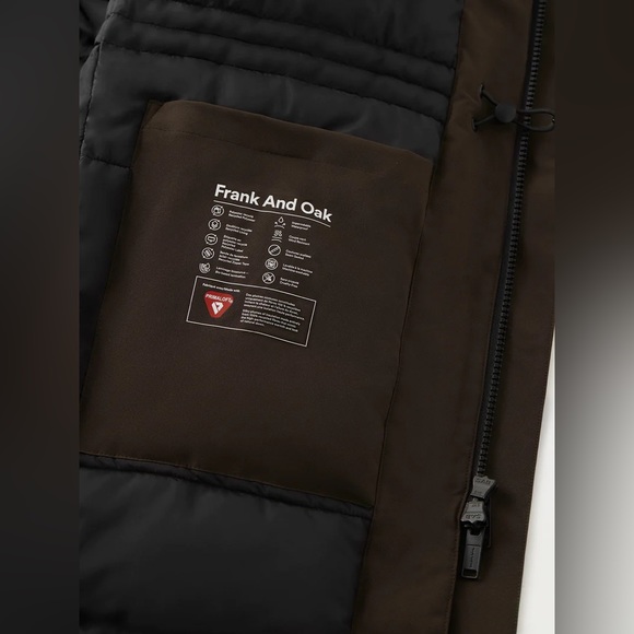 NWT Frank & Oak // The Capital Parka in Espresso Brown – Extra Small - Picture 7 of 12